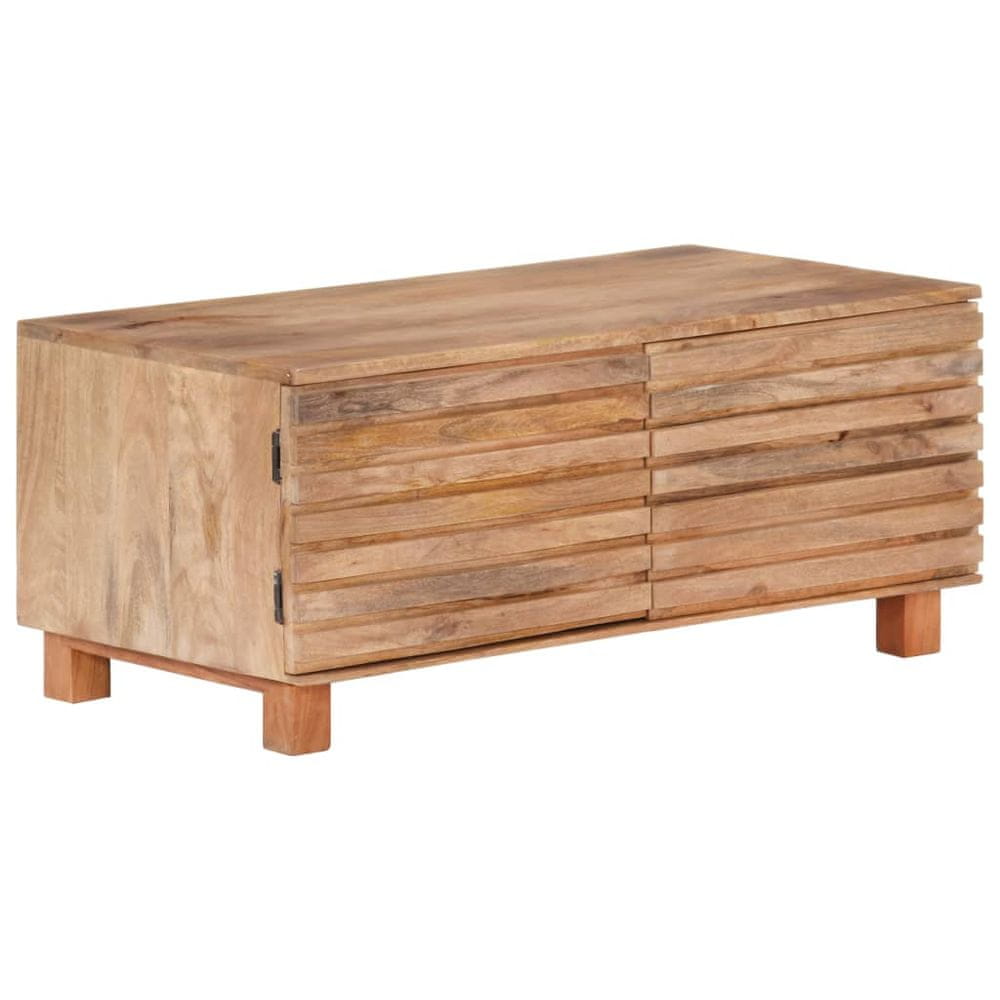 Petromila vidaXL Konferenčný stolík 90x50x40 cm masívne mangovníkové drevo
